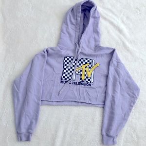MTV Cropped Hoodie
